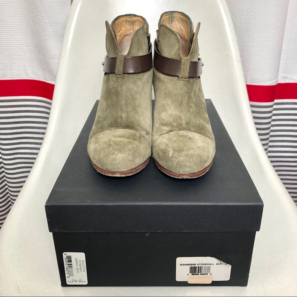 Rag & Bone Harrow Stonewall Suede Ankle Boots